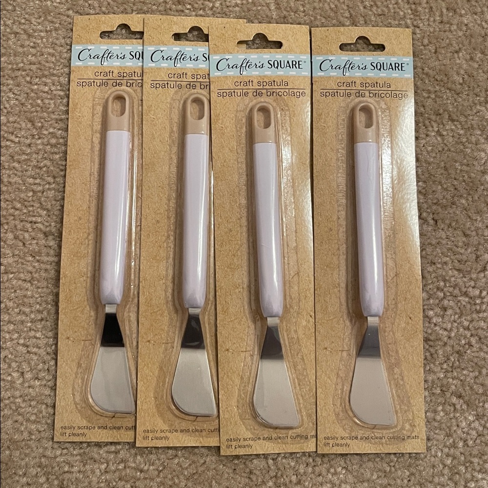 Crafter's Square Set of 4 Craft Spatulas